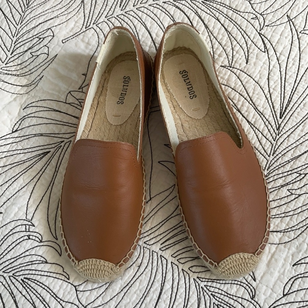 Soludos leather espadrilles